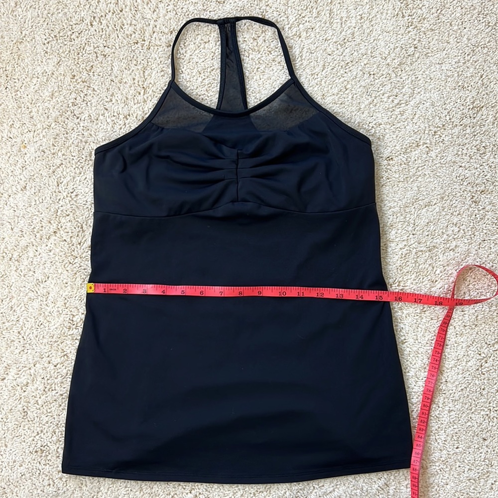Fabletics Black Mesh Racerback Tank - Picture 12 of 16